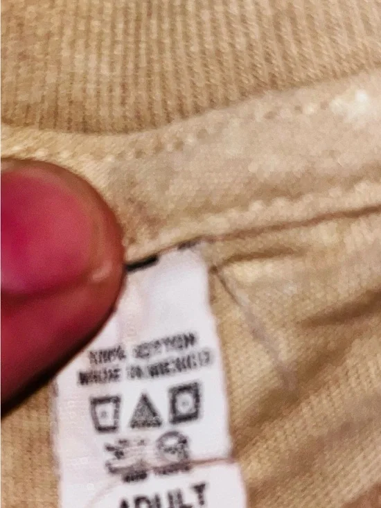 ORIGINAL VINTAGE -Tortoise Tie-Dye  in Brown/Cream LED ZEPPELIN Men’s 2X(read) - Picture 3 of 5